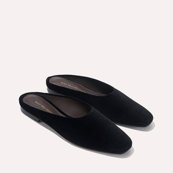 Margaux Luxe Black Velvet Loafers